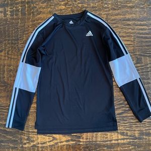 Youth Adidas Long Sleeve Dry Fit Tshirt Size Large
